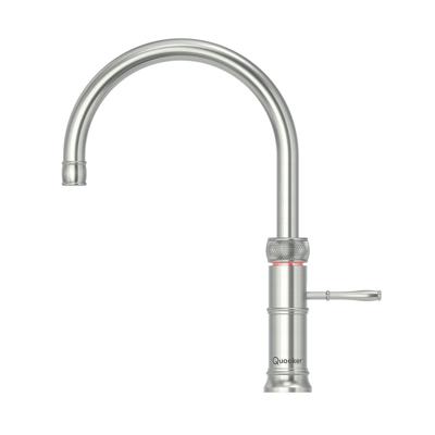 Quooker Classic Fusion round met COMBI+ boiler 3-in-1 kokend water kraan RVS