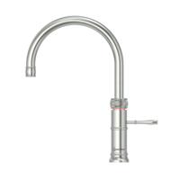 Quooker Classic Fusion round met COMBI+ boiler 3-in-1 kokend water kraan RVS - thumbnail