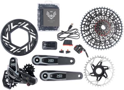 SRAM schakelgroep-set "x0 eagle axs transmission e-bike" set x0 eagle bosch axs tm 160mm 36z