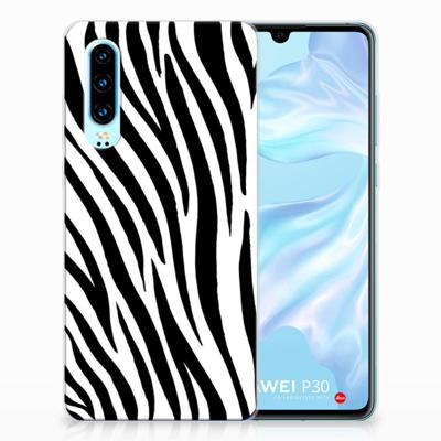 Huawei P30 | TPU Hoesje | Zebra