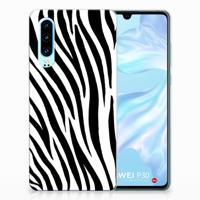 Huawei P30 | TPU Hoesje | Zebra - thumbnail