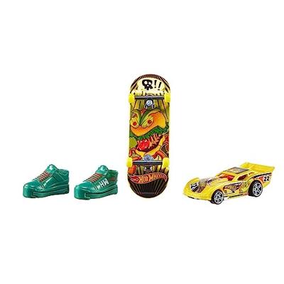 Mattel Ot Wheels Skate Collector Skate + voertuig geel