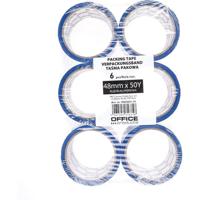 OFFICE products verpakkingstape, 48 mm x 46 m, blauw - thumbnail