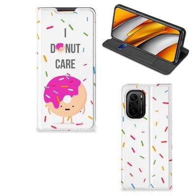 Xiaomi Mi 11i | Poco F3 | Flip Style Cover | Donut Roze Xiaomi Mi 11i | Poco F3 | Flip Style Cover | Donut Roze
