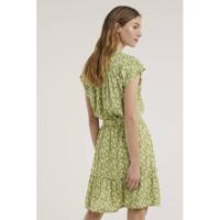 Circle of Trust gebloemde geweven blouse Roos lichtgroen - thumbnail