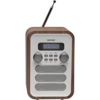 Denver DAB-48 Keukenradio VHF (FM), DAB+ Bluetooth Incl. afstandsbediening Wit - thumbnail