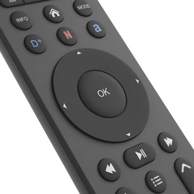 Hama Universele tv-afstandsbediening Afstandsbediening Zwart - thumbnail