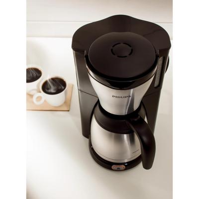 Philips café Gaia koffieapparaat met thermische kan - RVS/zwart - HD7549/20