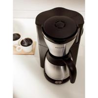 Philips café Gaia koffieapparaat met thermische kan - RVS/zwart - HD7549/20 - thumbnail