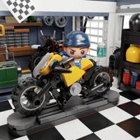 Pantasy Original Construction Set Motorcycle Restaurant - thumbnail