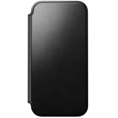 Nomad Horween lederen folio iPhone 17 Pro Max - Black Nomad Horween lederen folio iPhone 17 Pro Max - Black