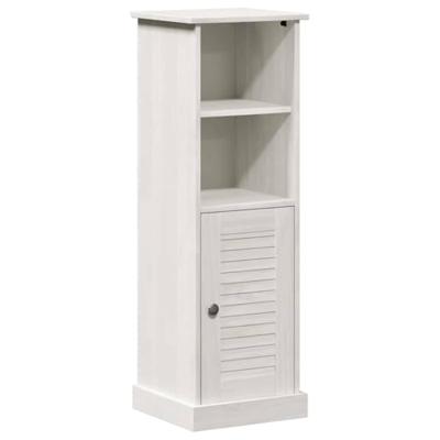 Badkamerkast met plank VIGO Wit en Antiek Wit 37 x 34 x 110 cm