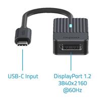 Rapoo UCA-1005 USB-C naar DisplayPort Adapter Zwart - thumbnail