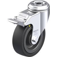 Blickle LKRA-VPA 101K-FI-EL Zwenkwiel met rem Wieldiameter: 100 mm Draagvermogen (max.): 80 kg 1 stuk(s) - thumbnail