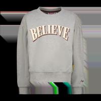 Vingino winter sweater meisjes - licht grijs - Noran - comfort fit - thumbnail