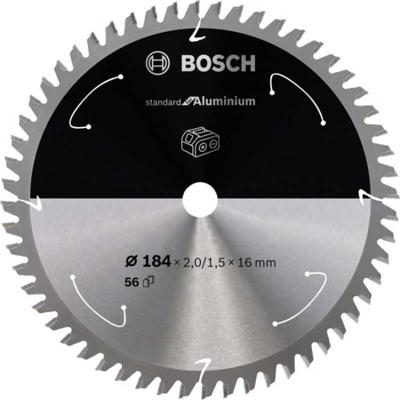 Bosch Accessories 2608837767 2608837767 Cirkelzaagblad 184 x 16 mm Aantal tanden: 56 1 stuk(s) Bosch Accessories 2608837767 2608837767 Cirkelzaagblad 184 x 16 mm Aantal tanden: 56 1 stuk(s)