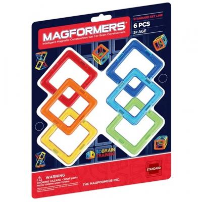 Magformers set vierkant, 6dlg. Magformers set vierkant, 6dlg.
