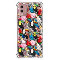 Nokia C32 Case Anti-shock Birds - thumbnail