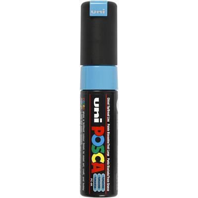 Uni-Posca Posca marker, afm pc-8k, lijndikte 8 mm, breed, turquoise, 1 stuk