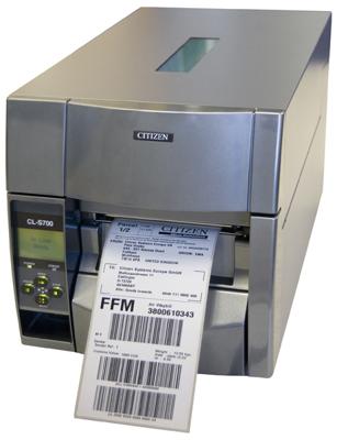 Citizen CL-S703R labelprinter Direct thermisch/Thermische overdracht 300 x 300 DPI Bedraad en draadloos