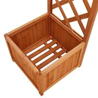 Pergola met plantenbak massief vurenhout - thumbnail