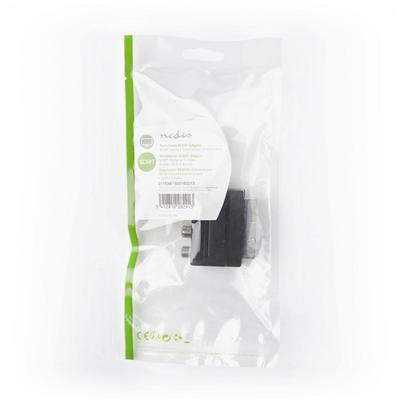 Nedis CVGP31902BK Schakelbare Scart-adapter Scart Male - S-video Female + 3x Rca Female Zwart - thumbnail