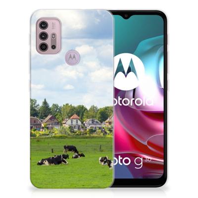 Motorola Moto G30 | G10 | TPU Hoesje | Koeien Motorola Moto G30 | G10 | TPU Hoesje | Koeien