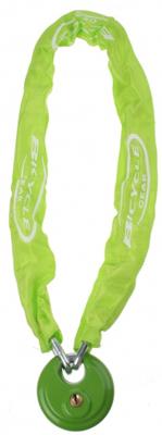 Bicycle Gear kettingslot 900 x 7 mm groen Bicycle Gear kettingslot 900 x 7 mm groen