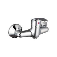 Douchekraan Schütte Sirani Eéngreepsmengkraan Geluidloos Klassiek Chroom - thumbnail