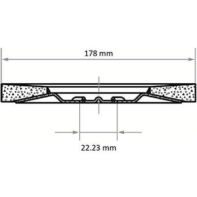 LUKAS-ERZETT A27201780400050 Lamellenschuurschijf Diameter 178 mm Korrelgrootte (num)=40 10 stuk(s) LUKAS-ERZETT A27201780400050 Lamellenschuurschijf Diameter 178 mm Korrelgrootte (num)=40 10 stuk(s)