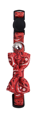 Pawise Cat Collar With Bowknot Rood