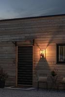 Konstsmide Carpi schwarz 7352-750 Buitenlamp (wand) E27 Zwart - thumbnail