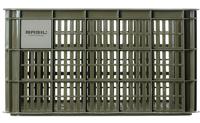 Gerecyclede fietskrat Basil Crate L 40.0 liter 39 x 49 x 26 cm - moss green - thumbnail