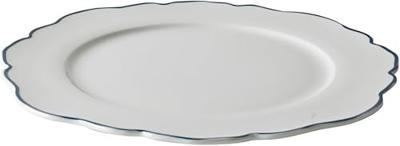Laura Ashley bord schulp 24,5 cm blauw