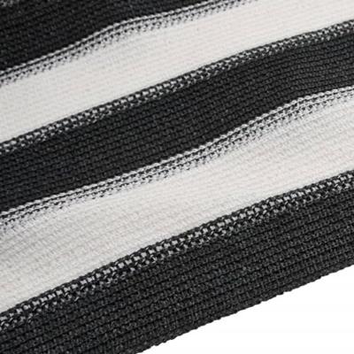 Privacynet 75 g/m 1,2x50 m HDPE antracietkleurig en wit - thumbnail