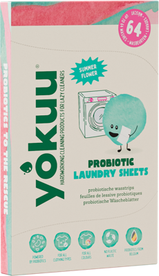 Yokuu Probiotic Laundry Sheets Summer Flower