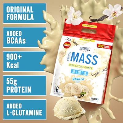 Applied Nutrition Critical Mass Original Vanilla (6000 g)