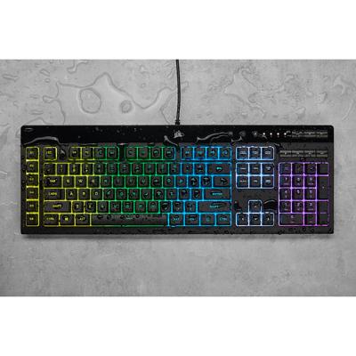 CORSAIR K55 RGB PRO gamingtoetsenbord, 5Z RGB, rubberen koepel (CH-9226765-FR) CORSAIR K55 RGB PRO gamingtoetsenbord, 5Z RGB, rubberen koepel (CH-9226765-FR)