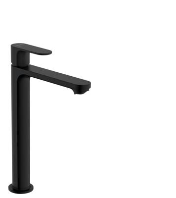 Hansgrohe Wastafelmengkraan Rebris S Eengreeps 240 CoolStart Voor Waskommen Met Trekwaste Mat Zwart Hansgrohe Wastafelmengkraan Rebris S Eengreeps 240 CoolStart Voor Waskommen Met Trekwaste Mat Zwart