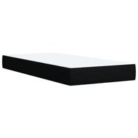 Boxspring met matras stof zwart 100x200 cm - thumbnail