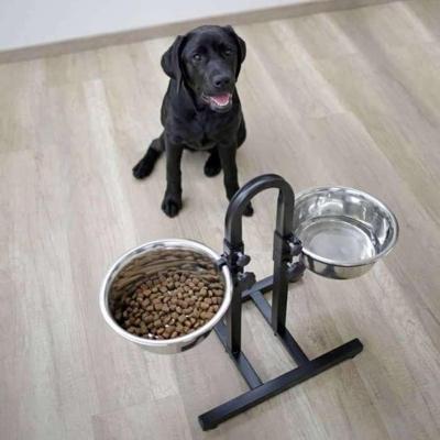 KERBL Reepvoeding met kommen voor honden - 2x2800ml