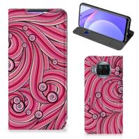 Xiaomi Mi 10T Lite | Bookcase | Swirl Pink - thumbnail