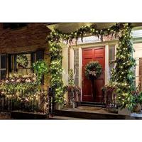 Sygonix SY-4722052 Clusterlichtketting Binnen/buiten werkt op het lichtnet Aantal lampen 120 LED Warmwit Verlichte lengte: 27.85 m - thumbnail