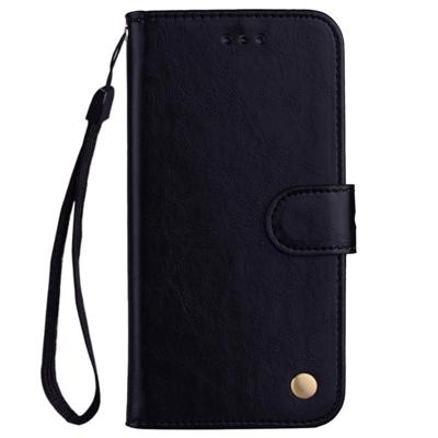 Voor Xiaomi Redmi 5A Business Style olie Wax textuur horizontale Flip lederen draagtas met houder & kaartsleuven & portemonnee & Lanyard(Black) Voor Xiaomi Redmi 5A Business Style olie Wax textuur horizontale Flip lederen draagtas met houder & kaartsleuven & portemonnee & Lanyard(Black)