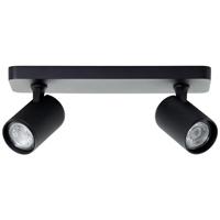 Brilliant 2-lichts opbouwspotMarty zwart - G99202/76 - thumbnail
