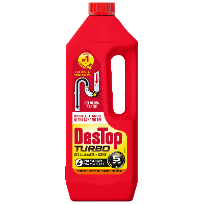 Afvoerontstopper Destop Turbo Gel 1L