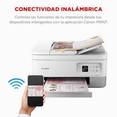 Canon PIXMA TS7451i Multifunctionele printer Inkjet Kleur A4 Printen, scannen, kopiëren WiFi, USB, Bluetooth Canon PIXMA TS7451i Multifunctionele printer Inkjet Kleur A4 Printen, scannen, kopiëren WiFi, USB, Bluetooth