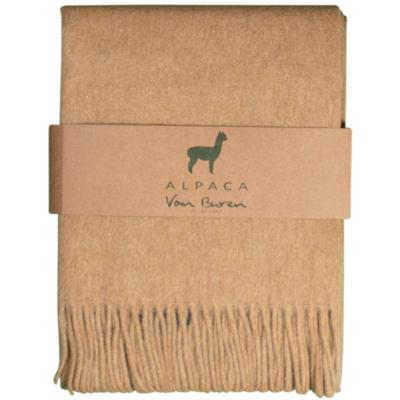 Alpaca Plaid - Okergeel - 200x150cm - Nieuw!