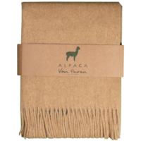 Alpaca Plaid - Okergeel - 200x150cm - Nieuw! - thumbnail