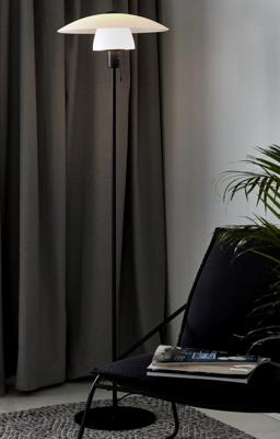 Nordlux Moderne vloerlampVerona zwart met wit - 2010884001